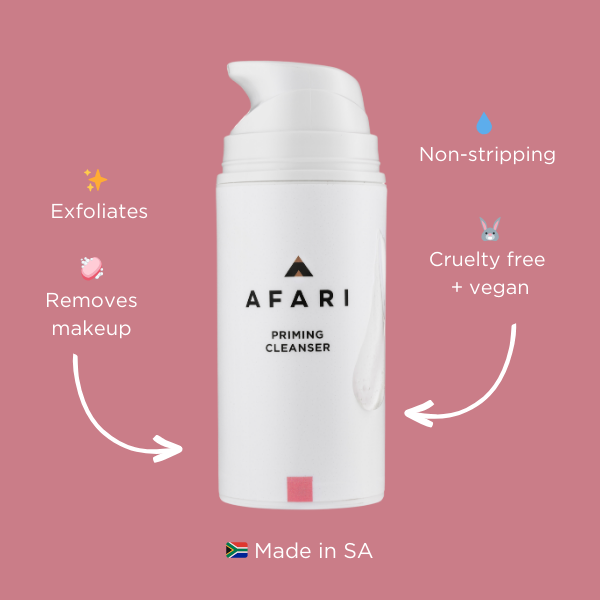 Priming Cleanser After cleansing skin feels clean, supple, and soft.  The oil-free formula is lash-extension friendly.  Formulated at a non-stripping pH level of 5.5, this cleanser is suitable for daily use across all skin types. 